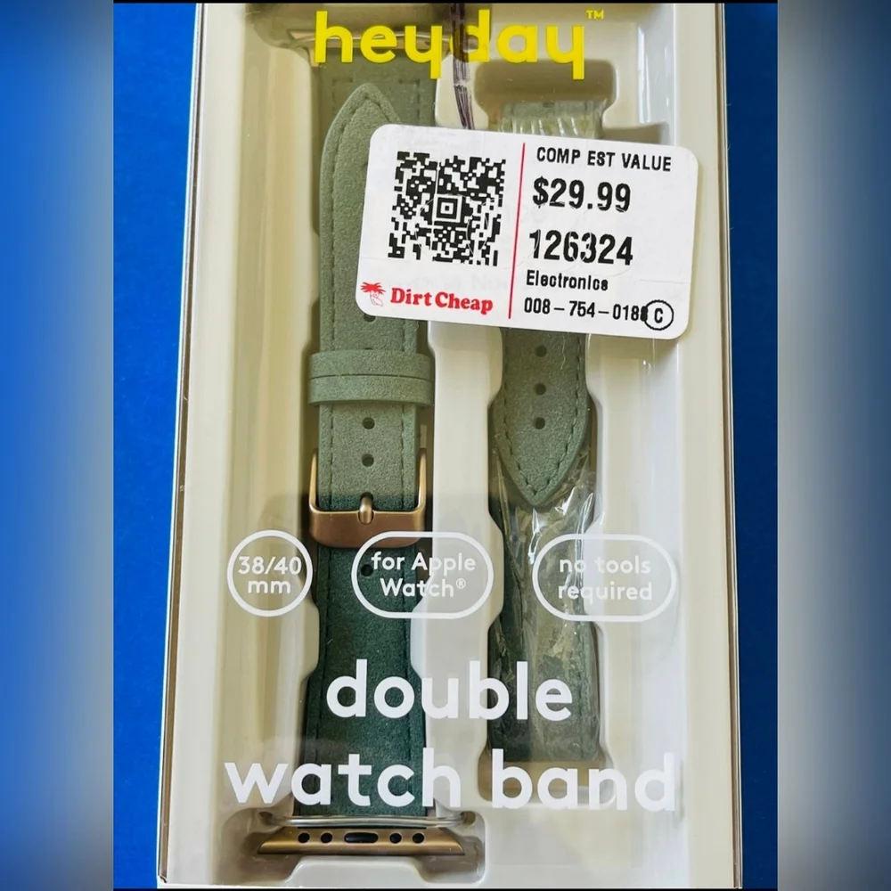 Heyday Double Watch Band for Apple Watch (FOREST GREEN)
